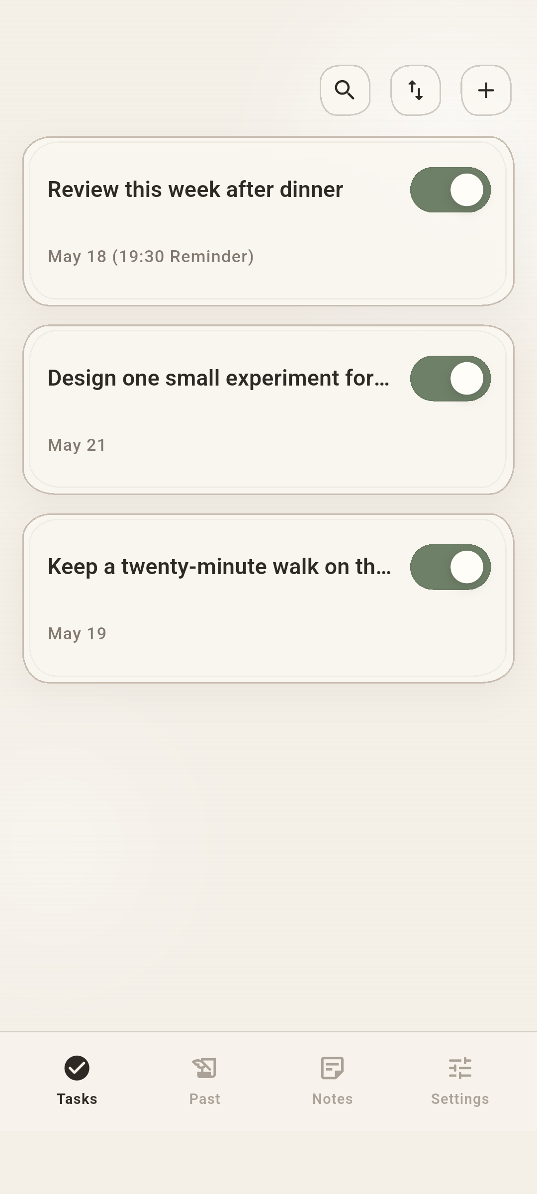 Real 当归 application workflow：Bring a plan into today · 2